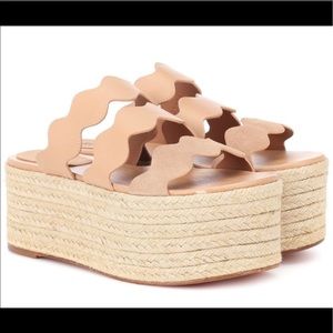 ISO CHLOE FLATFORM GYPSY SANDALS